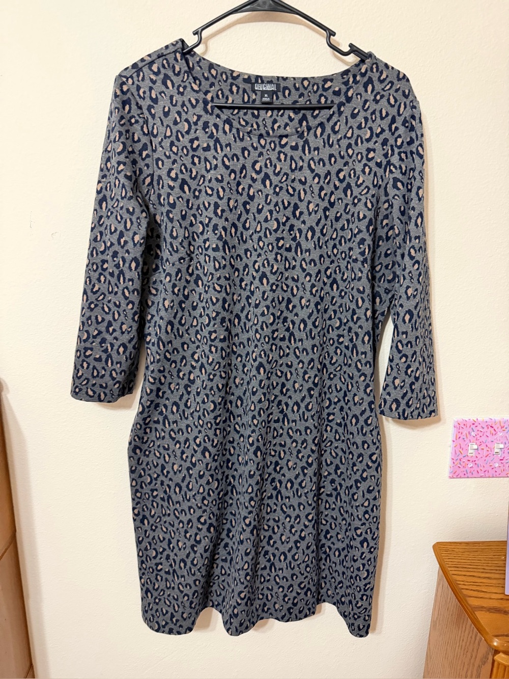 Original Nicole Miller animal print dress